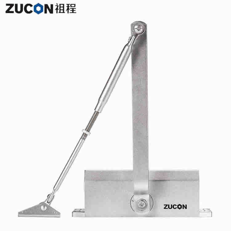 Small hydraulic door closet automatic door closet access control supporting the positioner does not position the door closer