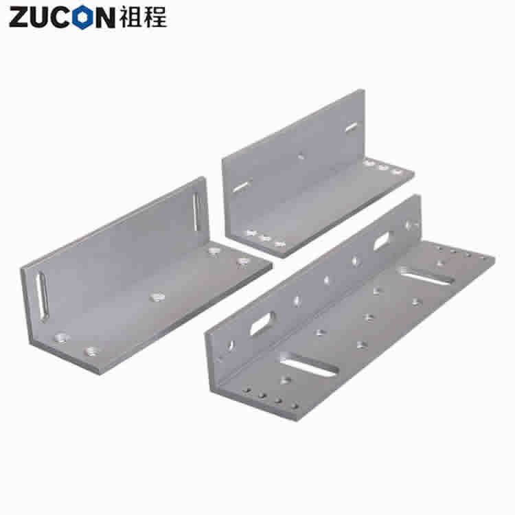 Magnetic lock ZL bracket 350KG500KG magnetic lock L-type bracket magnetic lock supporting bracket