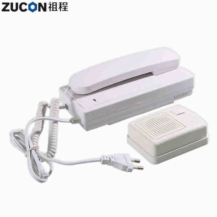 Intercom doorbell with unlock button four lines plus two lines can be used with electronic control lock access control