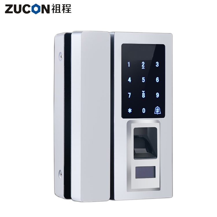 Access control lock fingerprint password card glass fingerprint lock free access wireless access control one machine