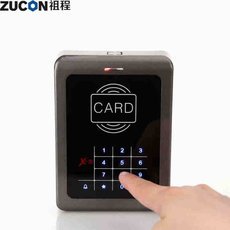 Touch button one machine ID, IC card single door access one machine credit card password to unlock high-end atmosphere