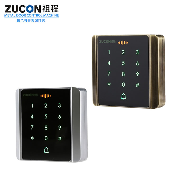 Metal touch access control machine XC86 stainless steel access control card reader waterproof IDIC read head