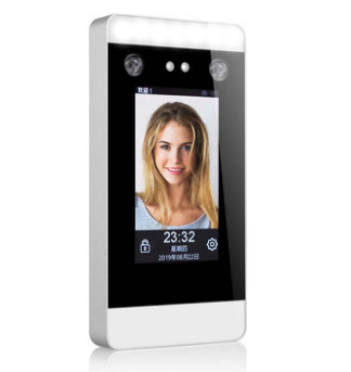 Dynamic face recognition touch screen attendance access control machine
